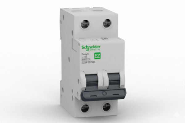 Schneider Electric Easy9 2P 40A C-Curve 6000A 230V Miniature Circuit Breaker