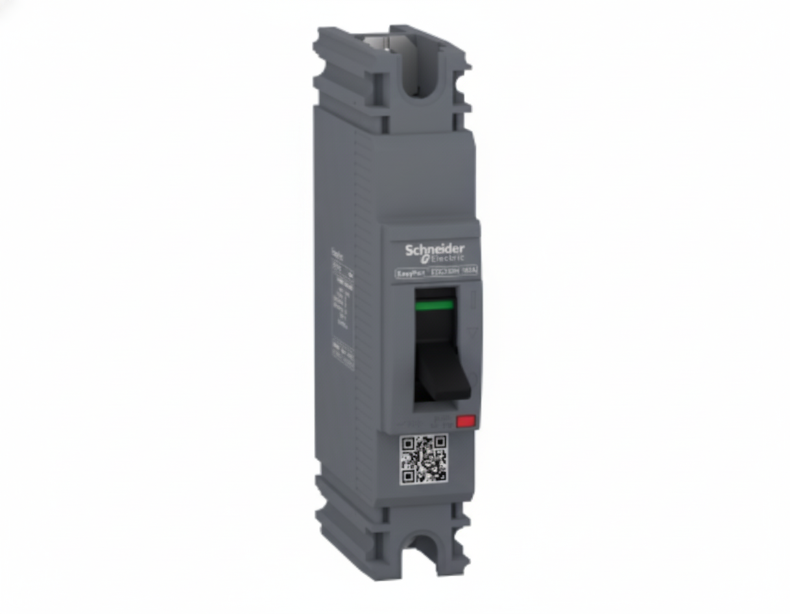 circuit breaker, EasyPact EZC100N, TMD, 30A, 1 pole 1d