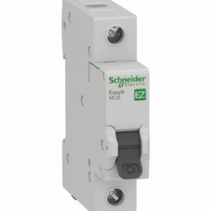 Schneider Electric Miniature circuit breaker (MCB), Easy9, 1P, 10A, C curve, 6000A(EZ9F56110)