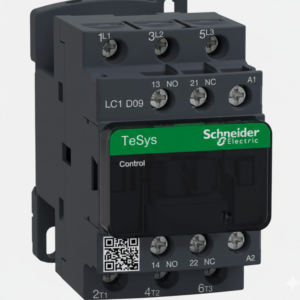 LC1D09B7 Schneider Contactor 3P CONT 9A AC3 4KW 1NO 1NC 24VAC COIL